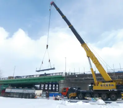 一般国道237号富良野市花園橋床版工事