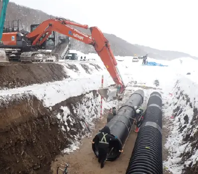 愛別地区愛別幹線第１支線用水路外一連工事