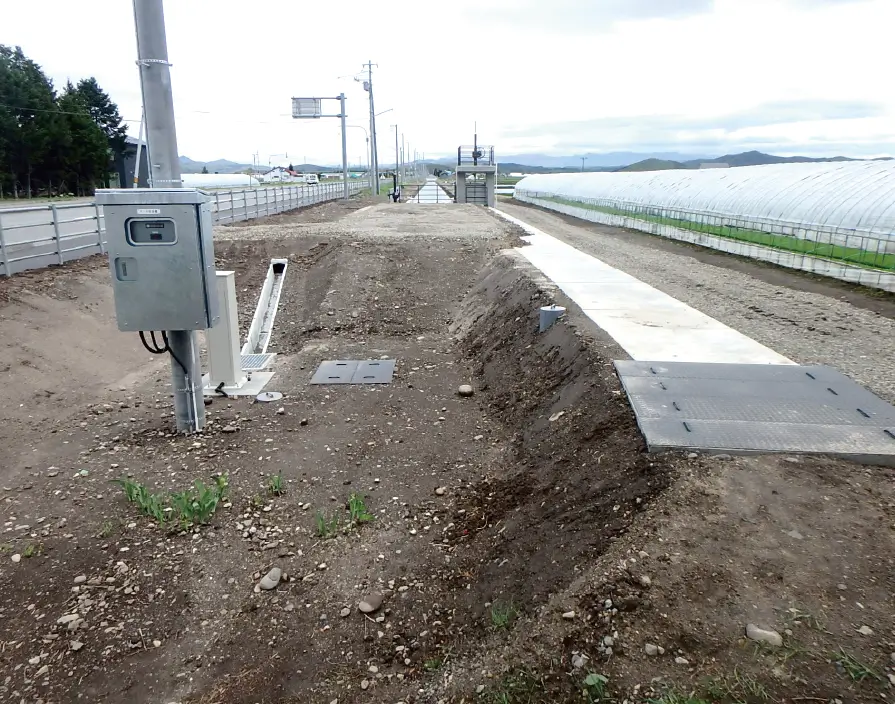 当麻永山用水地区導水幹線用水路終点工区外一連工事