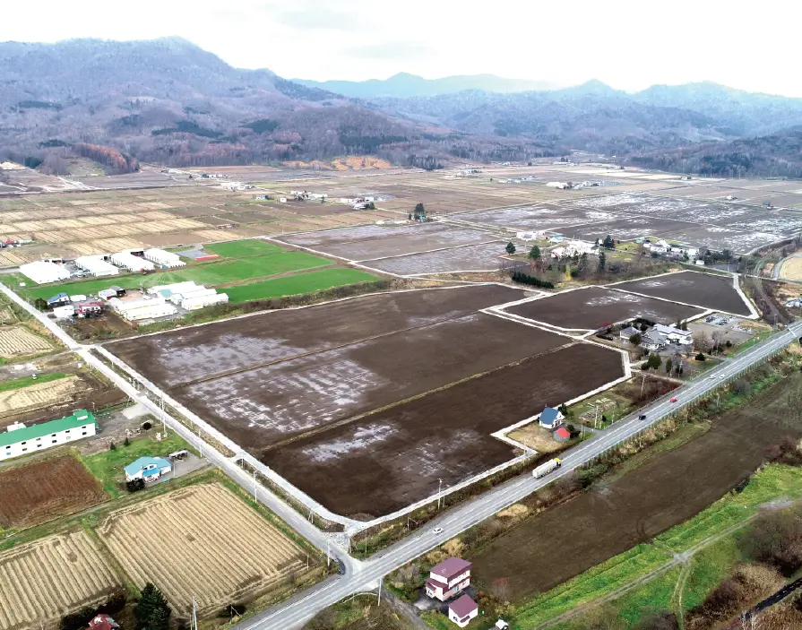愛別地区外1地区 中愛別豊里14線東工区 区画整理工事