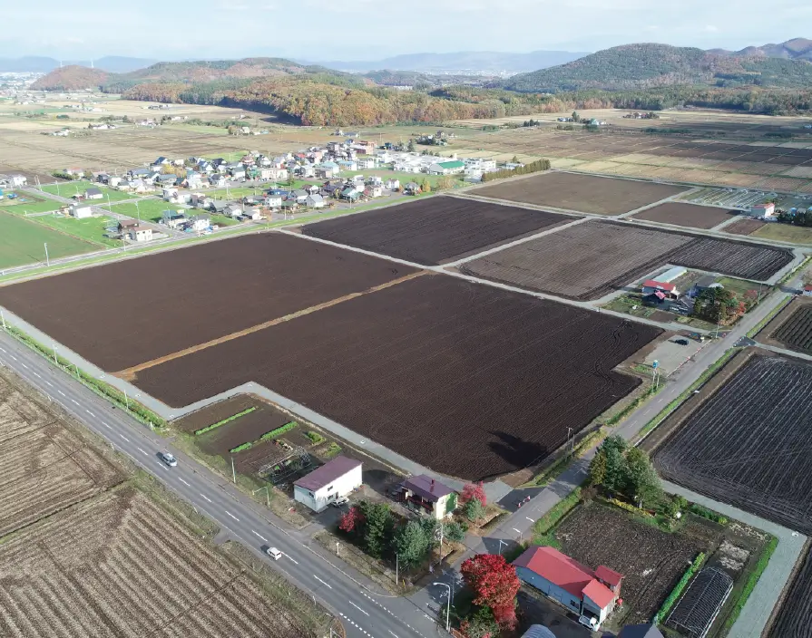 大雪東川第二地区21工区区画整理工事