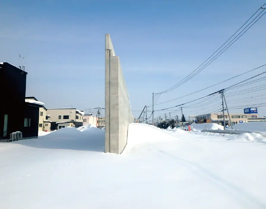 ３・３・２０永山東光線道路改良工事２工区
