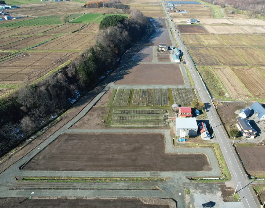 旭東東神楽地区56農区外区画整理工事
