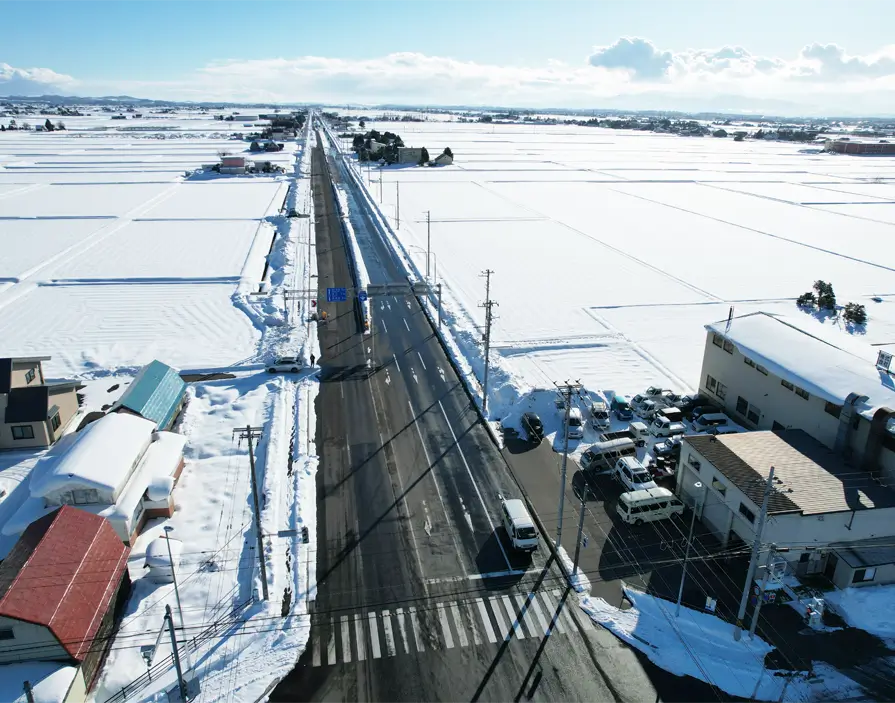 （1）鷹栖東神楽線 道路改築工事2工区