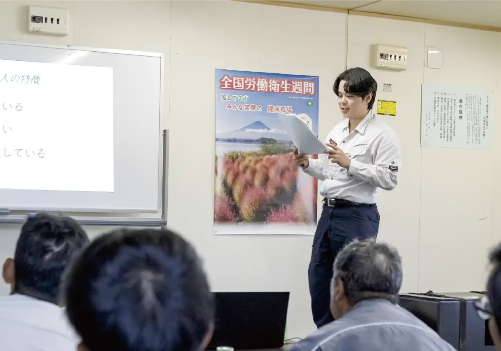 「安全衛生管理職」という職種を知り建設業へ