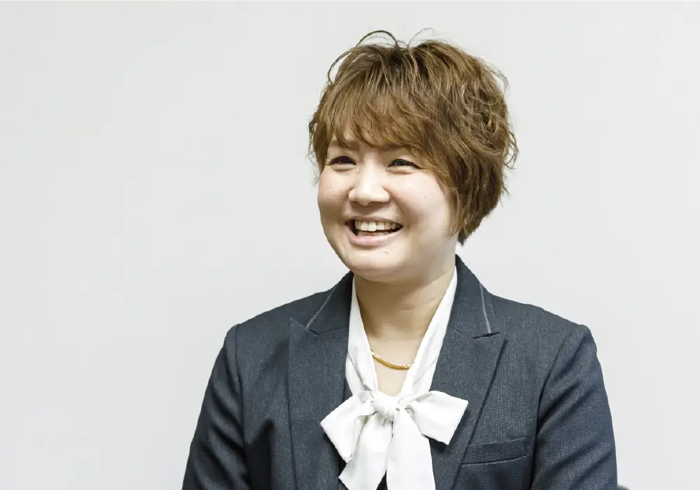 本社で初めて育休制度を利用したパイオニア