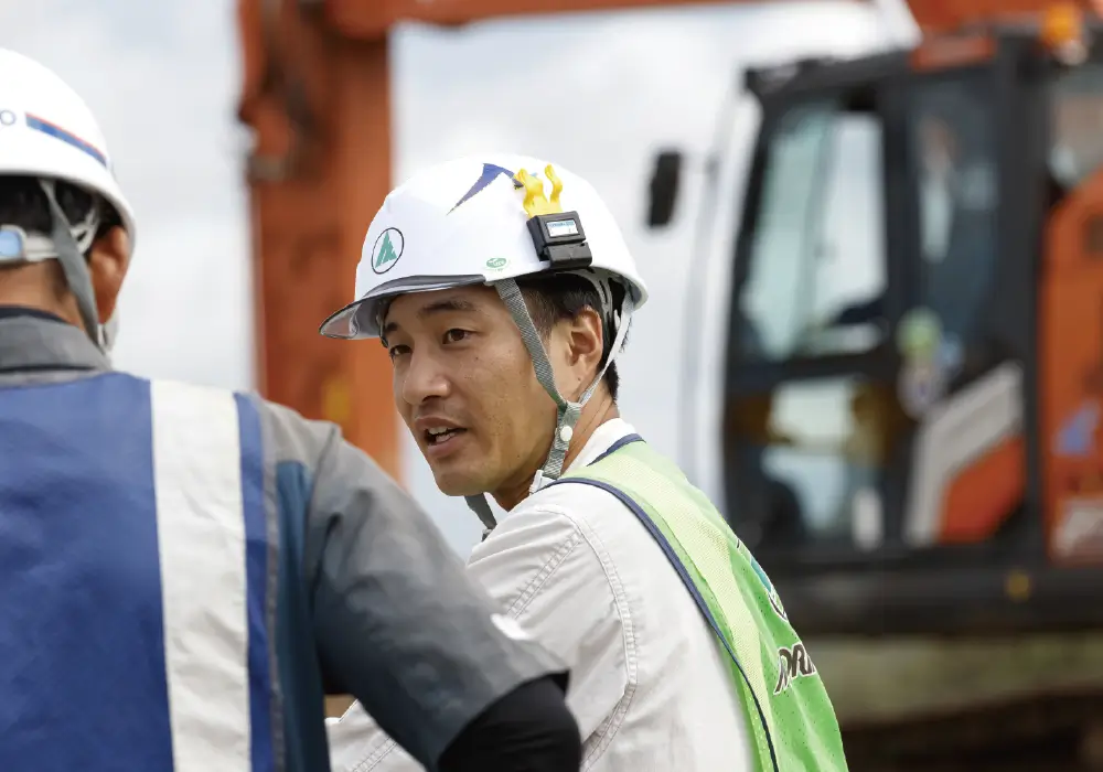 先輩の親身の指導に「いい会社に入った」と実感